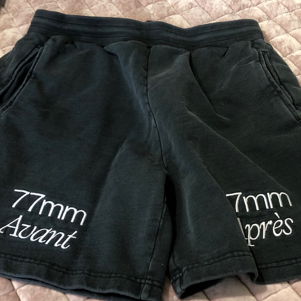 77mm cotton shorts and 77mm nylon Bandanna
